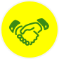 Shaking hands icon